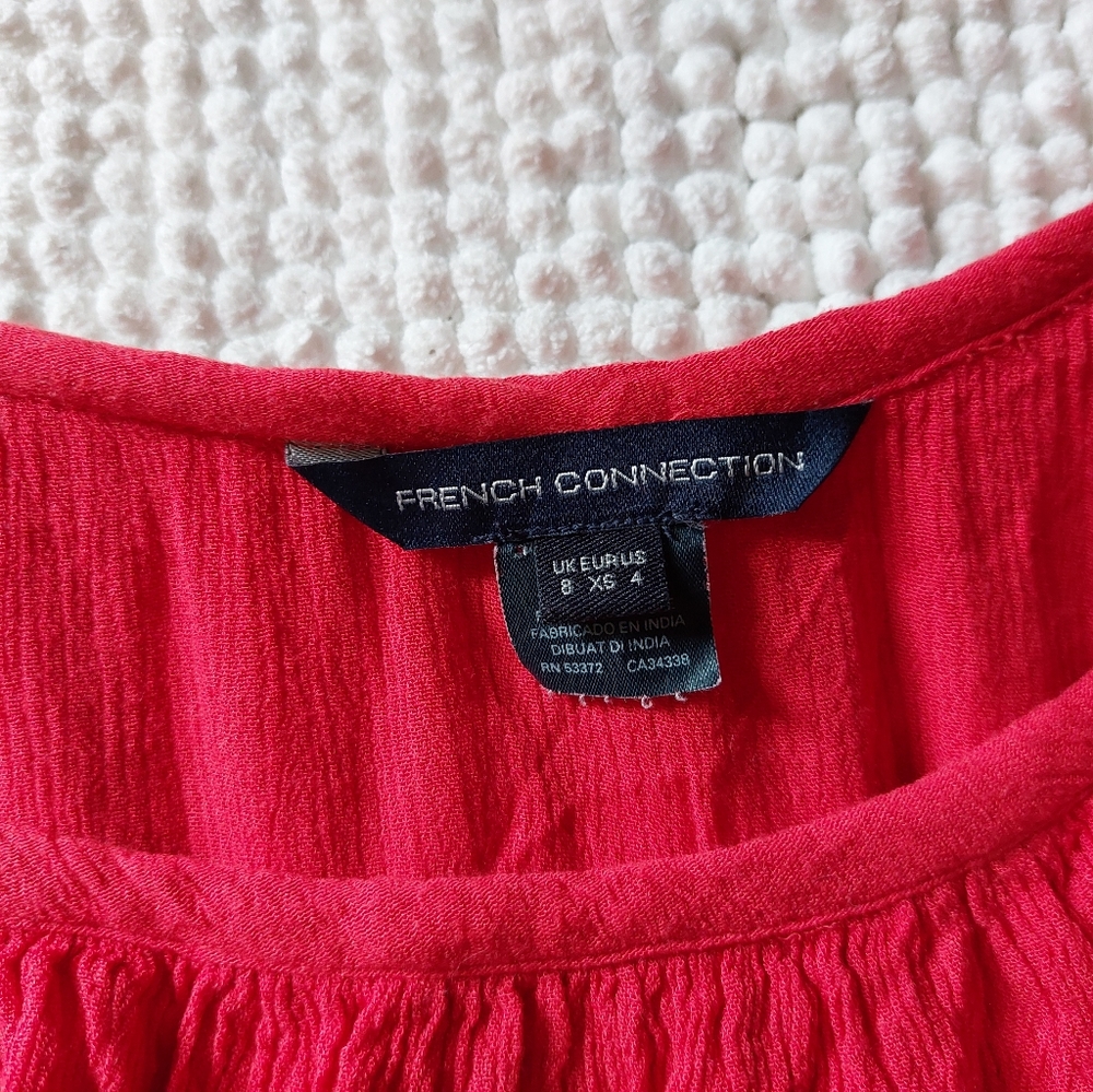 French Connection Ruffle Tank top - Picture 3 of 3